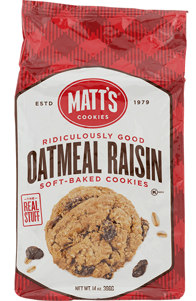 Matt's Cookies Oatmeal Raisin Cookies » Yoshon.com