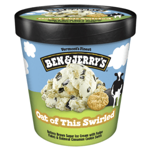 Ben & Jerry's Ice Cream With Oats and Wheat