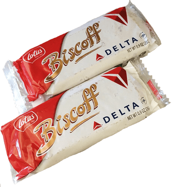 Delta Airline Lotus Biscoff Cookie Packets (Made in Belgium) »